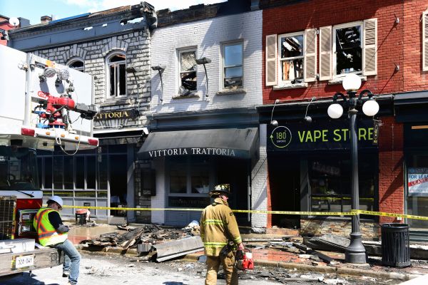 Commercial Fire Restoration in Sandy