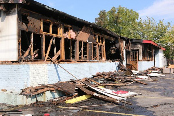 Commercial Fire Damage Repair in Sandy